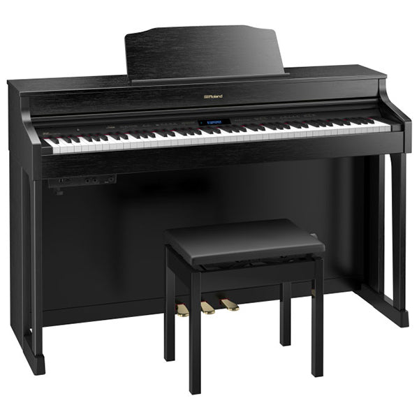Roland HP603 CB 88 Keys Digital Piano with SuperNatural Technology Contemporary Black (HP 603)