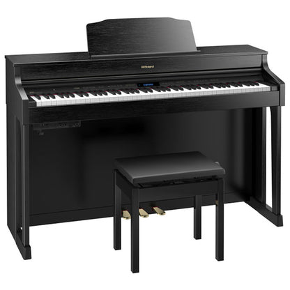 Roland HP603 CB 88 Keys Digital Piano with SuperNatural Technology Contemporary Black (HP 603)