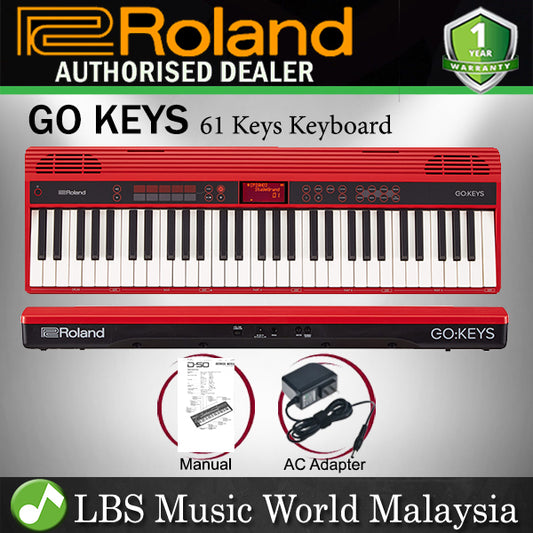 Roland GO KEYS 61 Key Music Creation MIDI USB Keyboard (GO-61K)