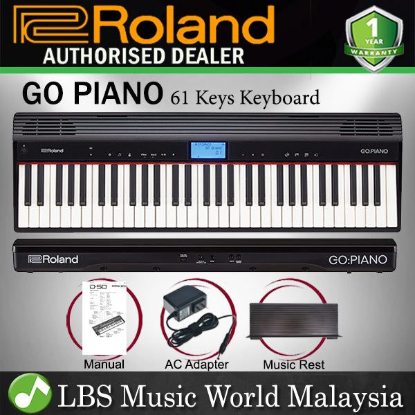 Roland GO PIANO 61 Keys MIDI Music Production Keyboard Digital Piano (GO-61P)