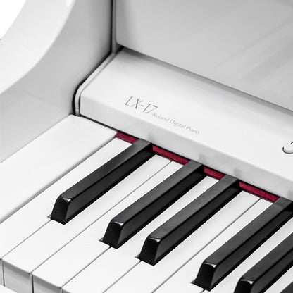 Roland LX-17 PW 88 Keys New Generation SuperNatural Digital Piano White (LX17 LX 17)