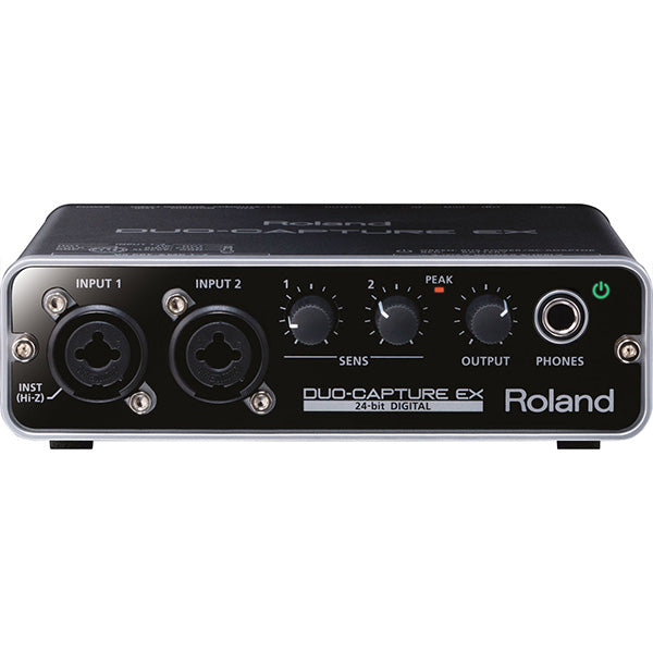 [DISCONTINUED] Roland Duo-Capture-EX 2 Channel USB Audio Midi Interface (Duo Capture EX)