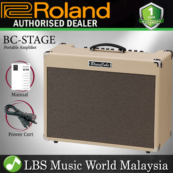 Roland Blues Cube Stage Guitar Combo Amplifier Amp USB Speaker Amp (BC STAGE)