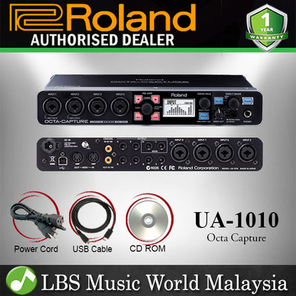 Roland UA-1010 Octa Capture Hi-Speed USB Audio Interface with 8 Mic Preamp (Octa Capture)