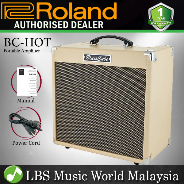 Roland Blues Cube Hot Guitar Combo Portable Amplifier 30W Speaker Amp (BC-HOT)