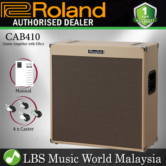 Roland Blues Cube CAB410 Guitar Amplifier Cabinet 100W Speaker Amp (BC-CAB410B)