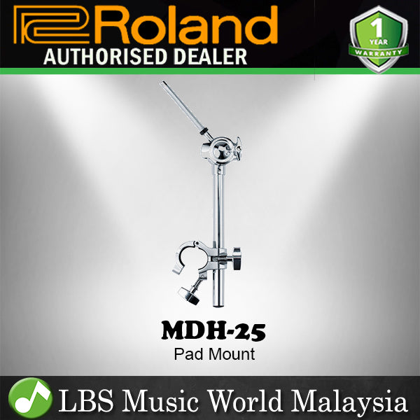 Roland MDH-25 Pad Mount for Roland MDS-25 V-Drums Stand with Flexible Ball Clamp (MDH25 MDH 25)