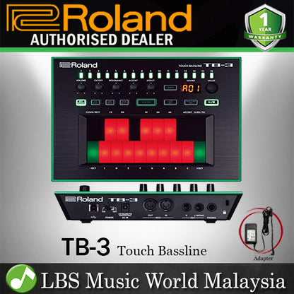 Roland TB-3 Touch Bassline Synthesizer Controller for Electronic Music (TB3 TB 3)