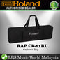 Roland RAP CB-61RL 61 Key Keyboard Gig Bag Carrying Case Black (RAP CB61RL RAP CB 61)