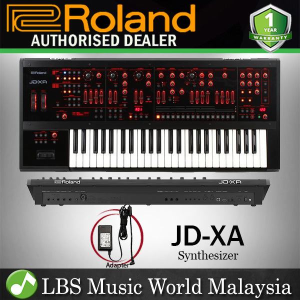 Roland JD-XA 49 Key Analog Digital Crossover Synthesizer with Aftertouch (JDXA JD XA)