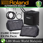 [DISCONTINUED] Roland CUBE Street EX PA Pack Battery Powered Stereo PA Speaker Amp with Carrying Case