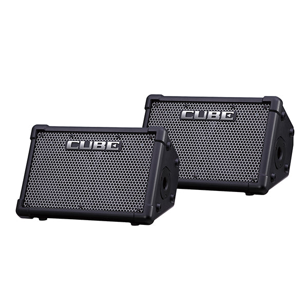 [DISCONTINUED] Roland CUBE Street EX PA Pack Battery Powered Stereo PA Speaker Amp with Carrying Case