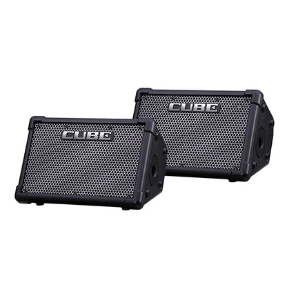 [DISCONTINUED] Roland CUBE Street EX PA Pack Battery Powered Stereo PA Speaker Amp with Carrying Case