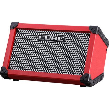 Roland CUBE Street 5W Guitar Combo Amplifier Battery Powered Speaker Amp Red (CUBE-ST-RA)