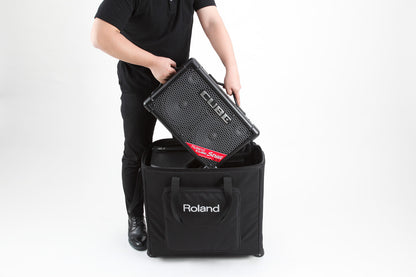 [DISCONTINUED] Roland CUBE Street EX PA Pack Battery Powered Stereo PA Speaker Amp with Carrying Case