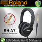 Roland RH-A7 Open Air Monitor Headphone For Digital Piano Black (RHA7 RH A7)