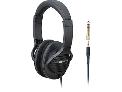 Roland RH-A7 Open Air Monitor Headphone For Digital Piano Black (RHA7 RH A7)