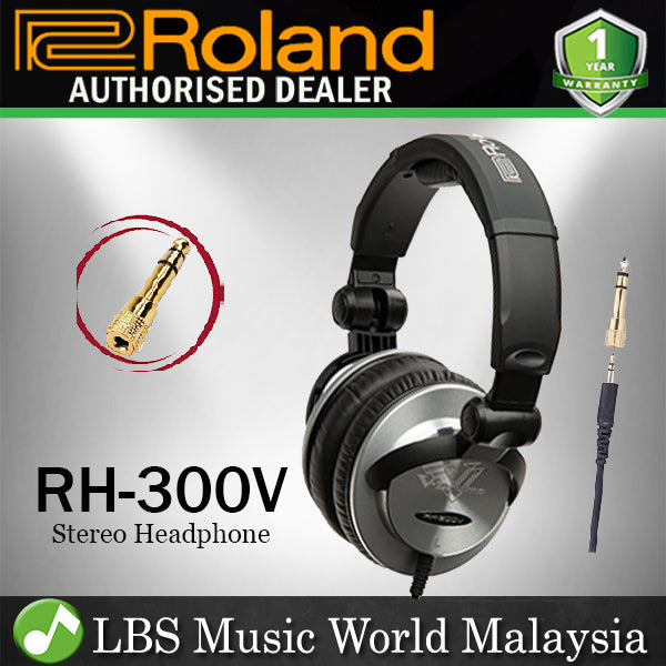 Roland RH-300V V-Drums Stereo Headphone For Digital V Drum (RH300V RH 300V)