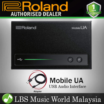 Roland UA-M10 Mobile UA USB Audio Interface and D/A Converter (UAM10 UA M10)