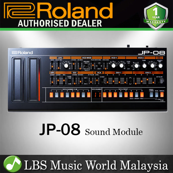 Roland JP-08 Boutique Series Synthesizer Module for Jupiter 8 (JP08 JP 08)