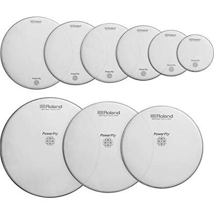 Roland MH2-22BD MH2 Series PowerPly Dual-Ply Mesh Head for Drum (MH222BD MH2 22BD)