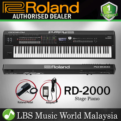 Roland RD-2000 88 Key Stage Piano With PHA-50 Progressive Hammer Action Keybed (RD2000 RD 2000)