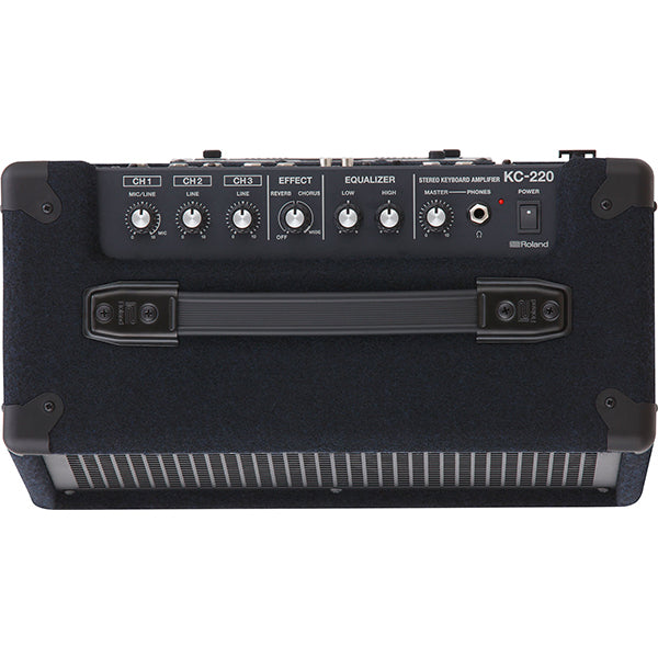 Roland KC-220 30W Battery Powered Stereo Keyboard Amplifier 3 Channel Speaker Amp (KC220 KC 220)