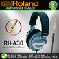 Roland RH-A30 Open Air Monitor Headphone Silver (RHA30 RH A30)
