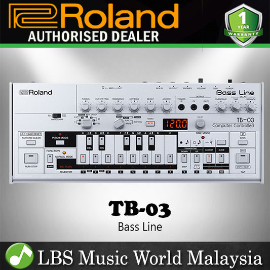 Roland TB-03 Bass Line Synthesizer Module with MIDI and USB Interface (TB03 TB 03)