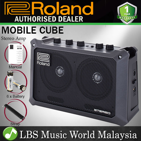Roland MOBILE CUBE 5W Portable Battery Powered Stereo Amplifier With Effect Amp Speaker