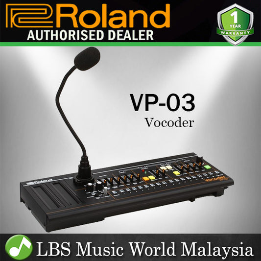 Roland VP-03 Boutique Series Portable Vocoder with Voice Step Sequencer (VP03 VP 03)
