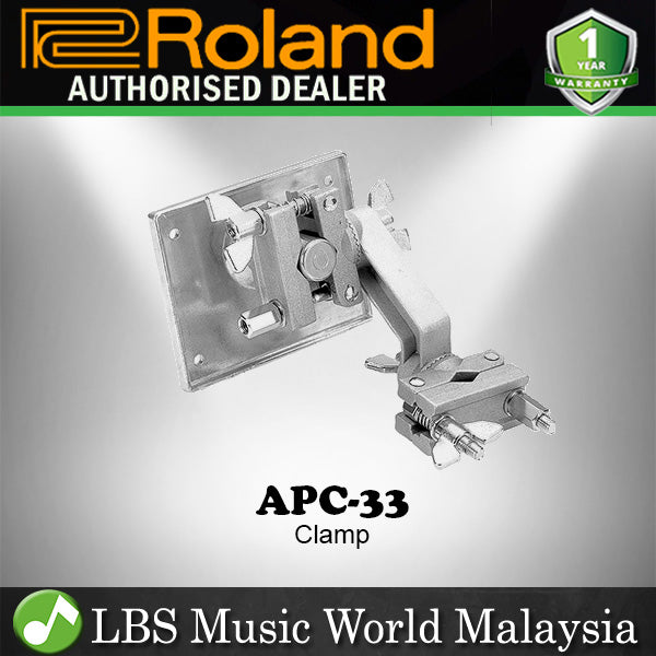 Roland APC-33 Controller Mounting Clap Electronic Module Silver (APC33 APC 33)