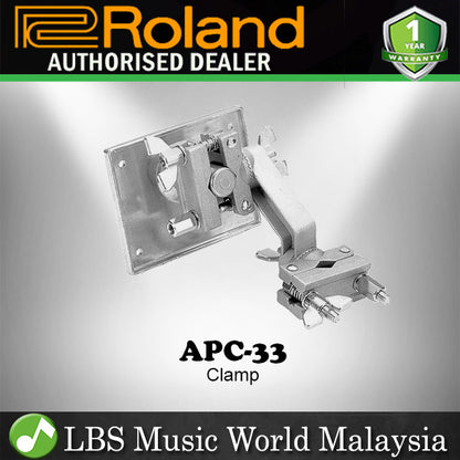 Roland APC-33 Controller Mounting Clap Electronic Module Silver (APC33 APC 33)