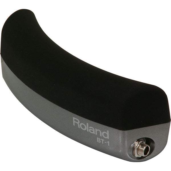 Roland BT-1 Bar Trigger Pad with Compact Curved Form Factor Black (BT1 BT 1)