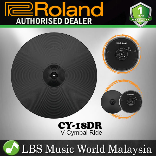 Roland CY-18DR 18 Inch V-Cymbal Ride with Multi-sensor Multi-touch Technology (CY18DR CY 18DR)