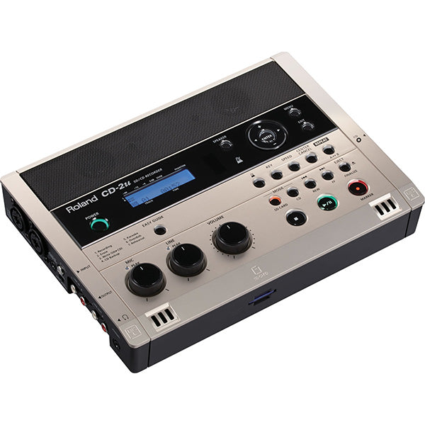 Roland CD-2U Portable SD CD Recorder with Stereo Production Station Recording (CD2U CD 2U)