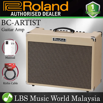 Roland Blues Cube Artist 80 Watt 2 Channel 1x12 Guitar Combo Amp Amplifier with Tremolo (BC ARTIST)