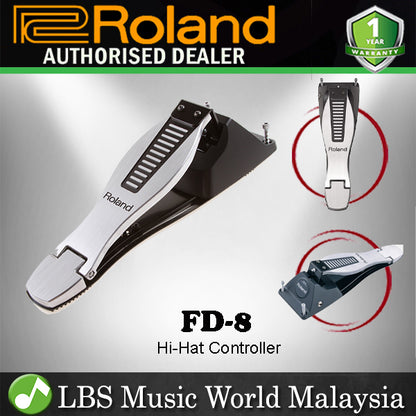 Roland FD-8 Hit Hat Controller Padel with Smooth Open to Close Action (FD8 FD 8)