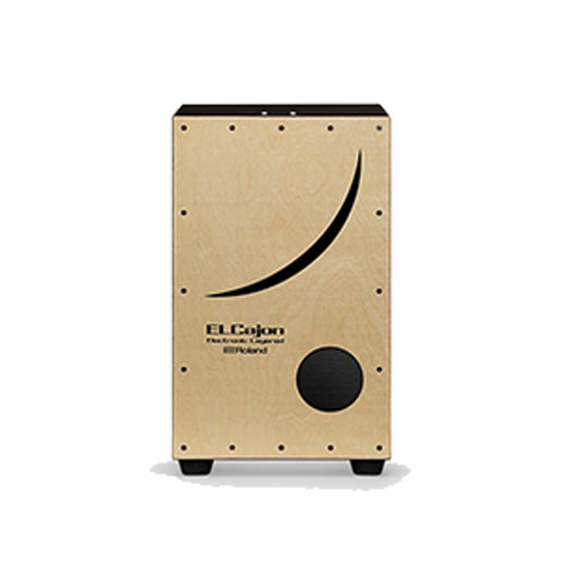 Roland EC-10 ELCajon Electronic Layered Cajon with Sapele Playing Surface (EC10 EC 10)