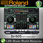 Roland DJ-505 Serato 2 Channel Pro Controller with Drum Machine Black (DJ505 DJ 505)