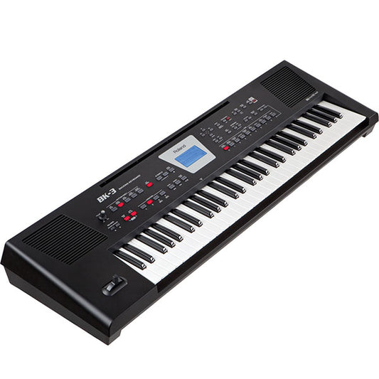 Roland BK-3 61 Keys Backing Arranger Portable Keyboard (BK3 BK 3)