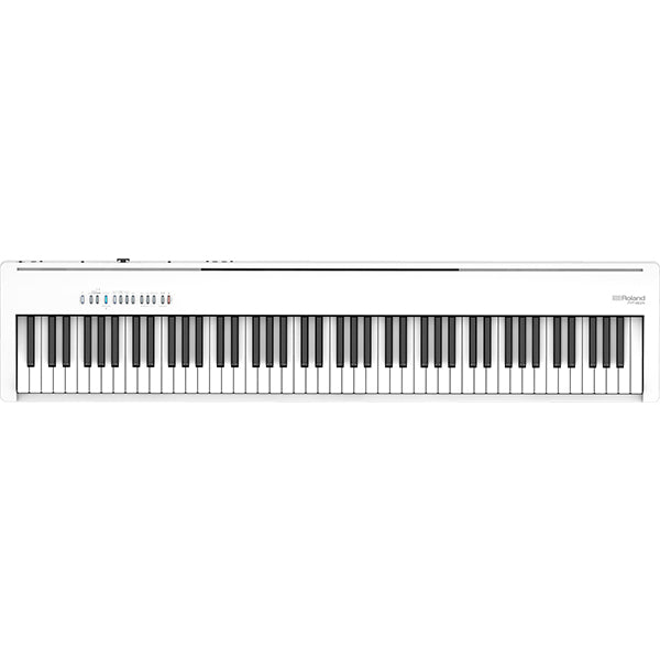 Roland FP-30X 88 Keys Digital Piano Portable Package Weighted Electric Keyboard - White (FP30X FP30 X FP 30X)