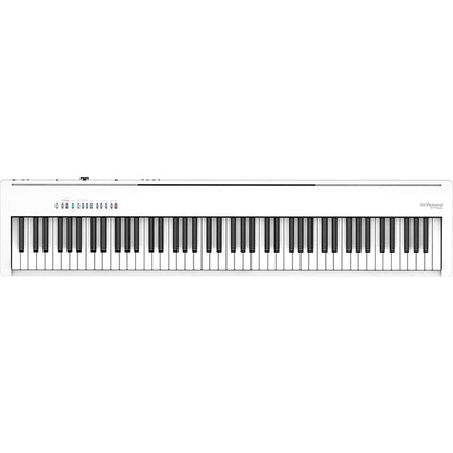 Roland FP-30X 88 Keys Digital Piano Portable Package Weighted Electric Keyboard - White (FP30X FP30 X FP 30X)