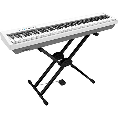 Roland FP-30X 88 Keys Digital Piano Portable Package Weighted Electric Keyboard - White (FP30X FP30 X FP 30X)