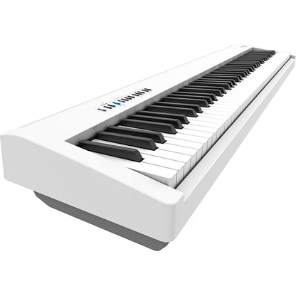 Roland FP-30X 88 Keys Digital Piano Portable Package Weighted Electric Keyboard - White (FP30X FP30 X FP 30X)