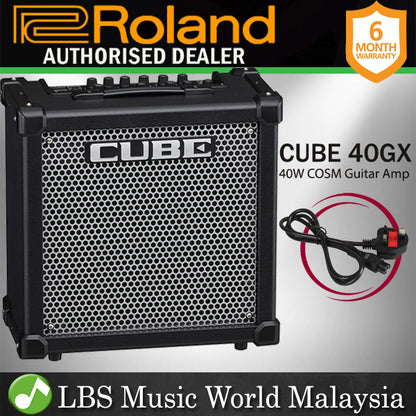 Roland CUBE 40GX 40 Watt Amp Guitar Combo Speaker Amplifier with Effect (40 GX)(Clearance)