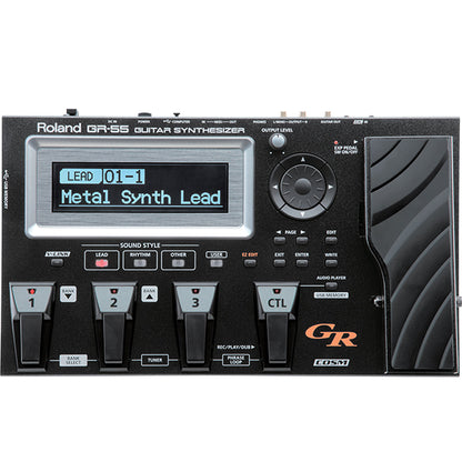 Roland GR-55 Guitar Synthesizer Effect Foot Pedal USB Player With GK-3 Pickup (GR55GK GR-55GK-BK GR55)