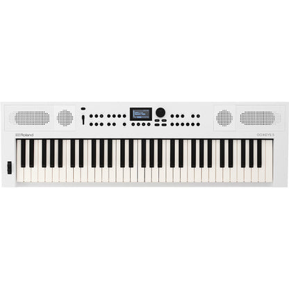 Roland GO:KEYS 5 61 Key Music Creation Keyboard with Bluetooth Built in MIDI Player and USB Recorder (GOKEYS)