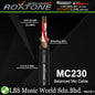 ROXTONE MC230 22AWG with 2 x 0.30 mm² Balanced Microphone Cable - Loose Mic Cables