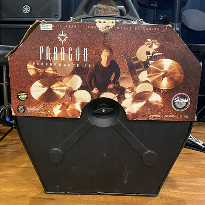 [Clearance] Sabian Paragon Performance Set Cymbals with 14" Hihat, 16" Crash and 22" Ride